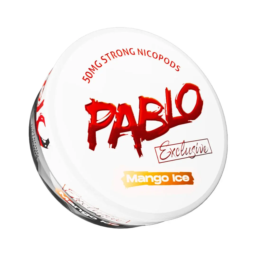 Mango Ice Pablo Nicotine Pouches Extra Strong 50mg